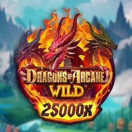 Dragons of Arcane Wild slot visual from Foxium available on stonevegass.de