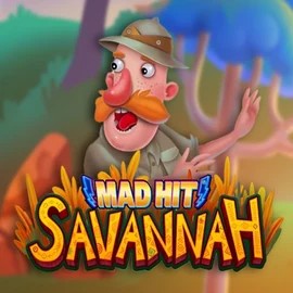Try Mad Hit Savannah slot by RubyPlay on stonevegass.de – logo image