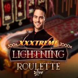 XXXtreme Lightning Roulette slot icon by Evolution, available at Stonevegas Casino